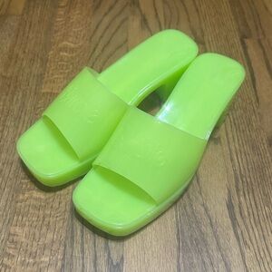 Barbie Jelly Block Heeled Sandals